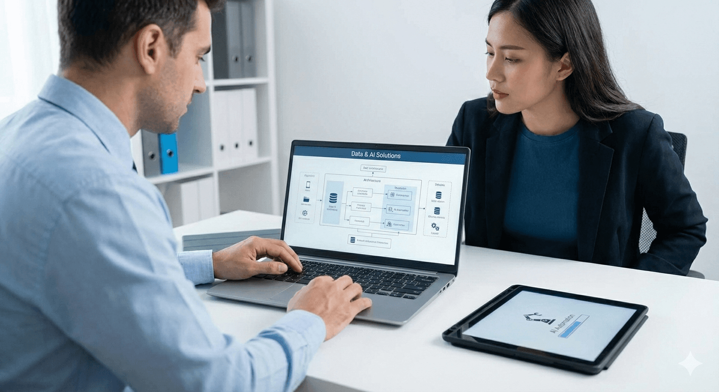 Data and AI Solutions background